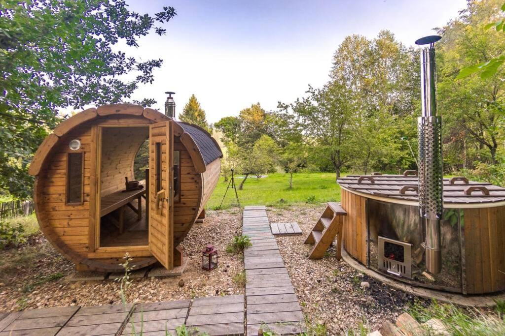 Enjoy Cozy Romance Hills Forest Gardens Views Sauna Whirlpool Bath Jablonné v Podještědí Esterno foto