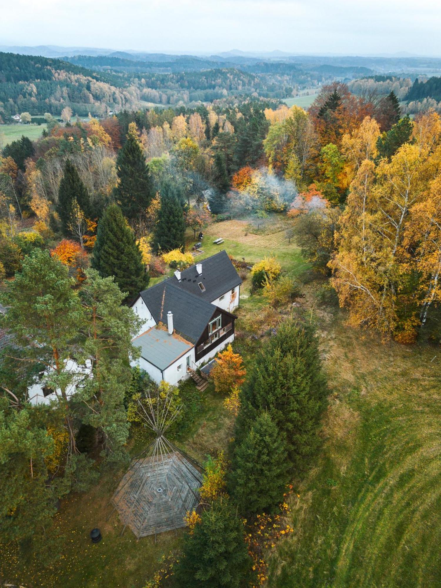 Enjoy Cozy Romance Hills Forest Gardens Views Sauna Whirlpool Bath Jablonné v Podještědí Esterno foto